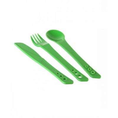 Lifeventure Ellipse Bestickset Green